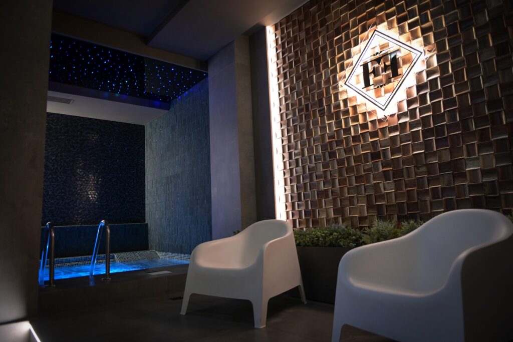jacuzzi la hotel Fabesca Sovata