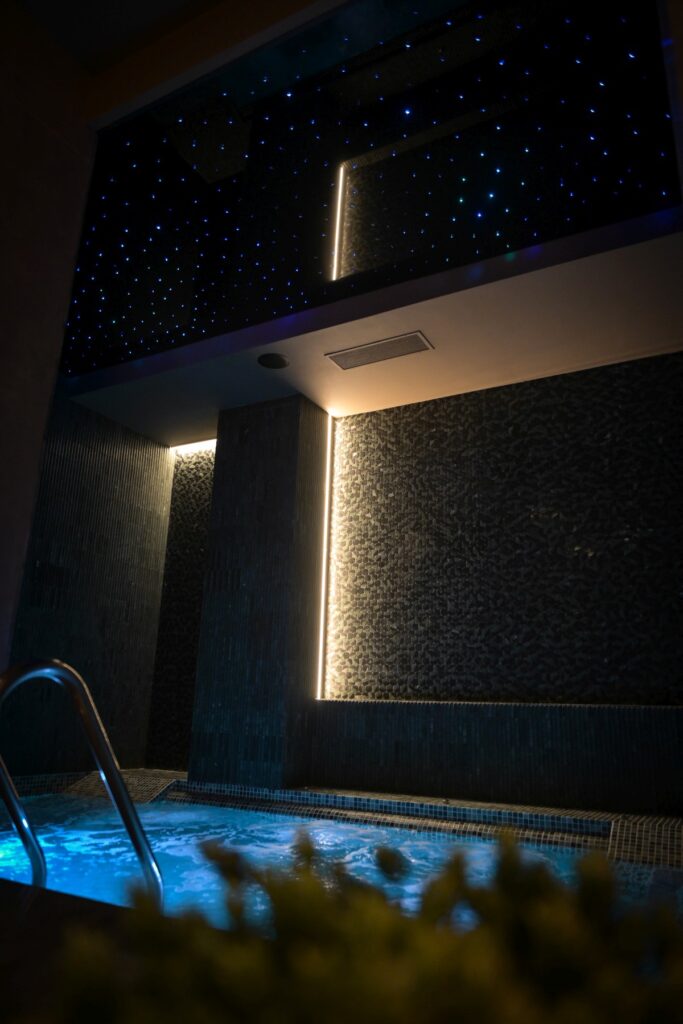 jacuzzi la hotel Fabesca Sovata