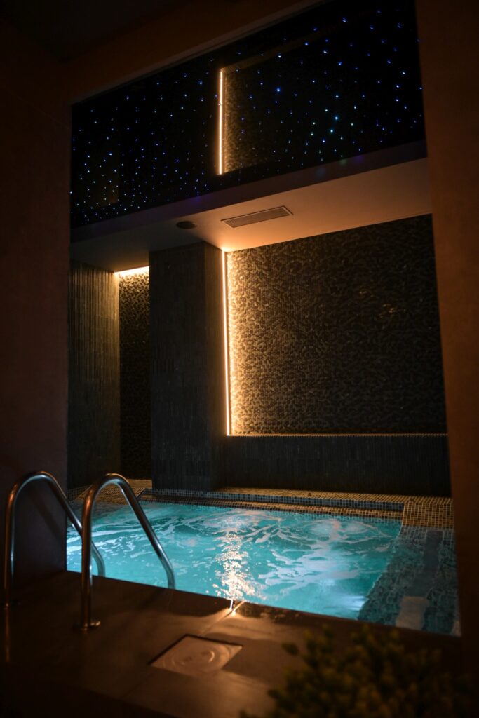 jacuzzi la hotel Fabesca Sovata
